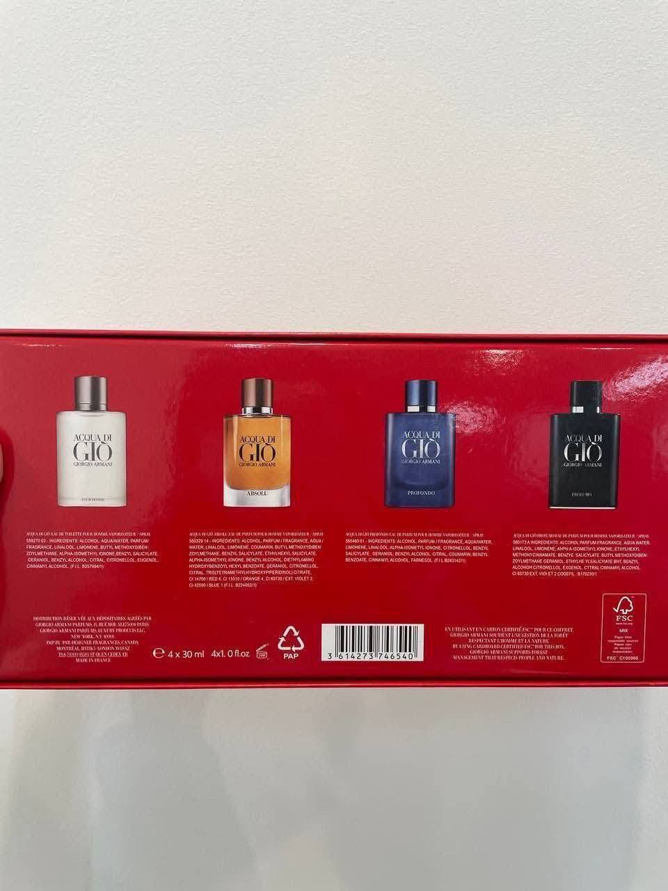 Giorgio Armani Acqua di Giò Gift Set 4×30ml